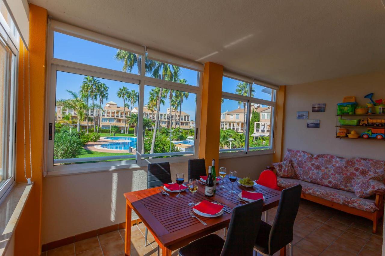 Apartamento Playa Con Piscina Y Terraza En Urbanizacion De Lujo Dénia Buitenkant foto