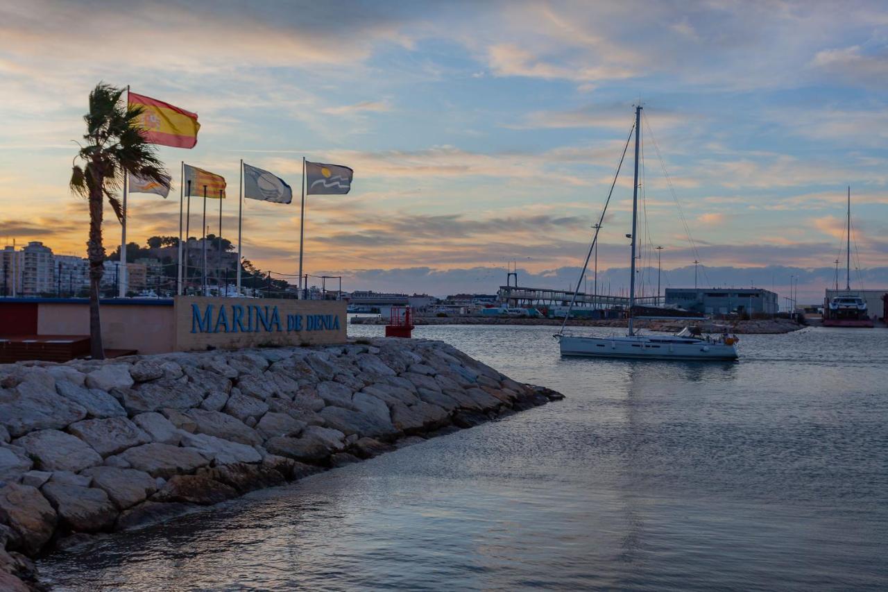 Apartamento Playa Con Piscina Y Terraza En Urbanizacion De Lujo Dénia Buitenkant foto